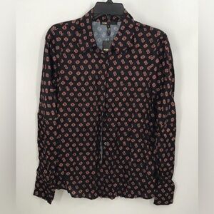 Maje Camilla Monogram Blouse